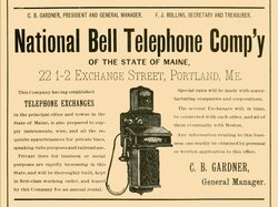 Bell Telephone Co. becomes National Bell Telephone
