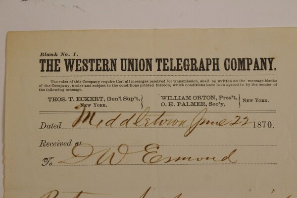 Western Union carries nine million messages and launches money orders