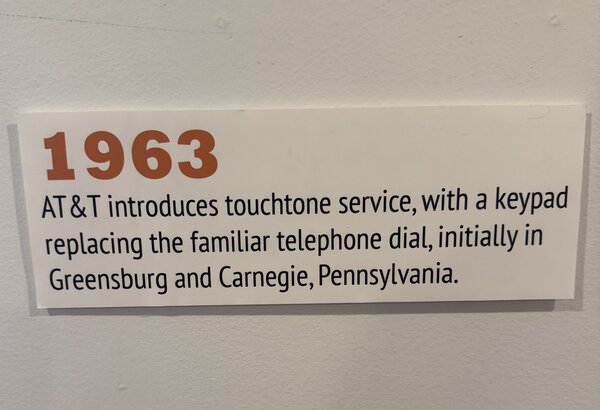 Touch-Tone dialing introduced