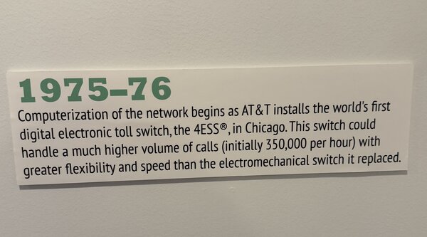 First digital switch (No. 4 ESS) deployed