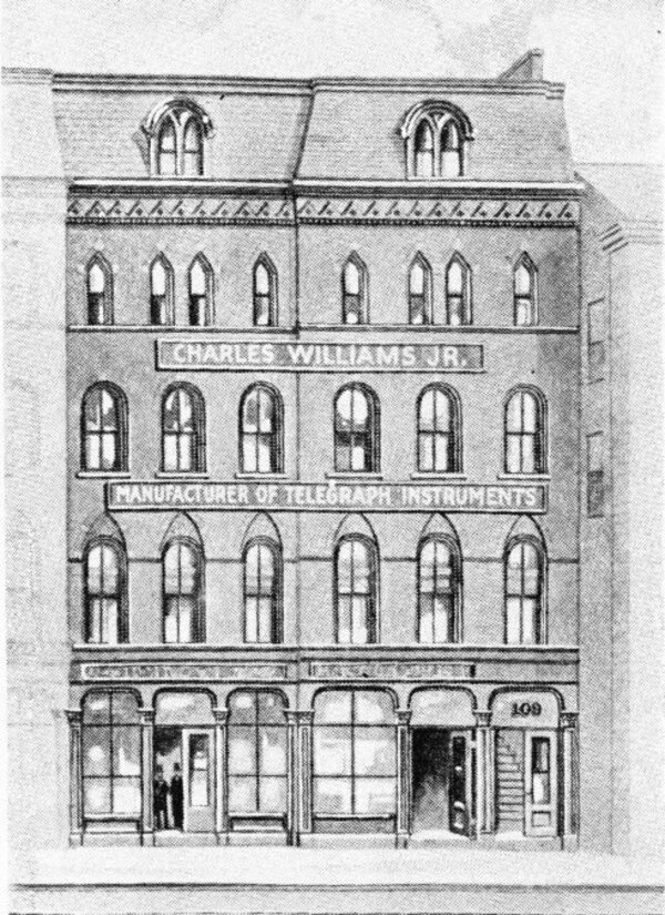 109 Court St, Boston (Charles Williams Jr.'s shop)