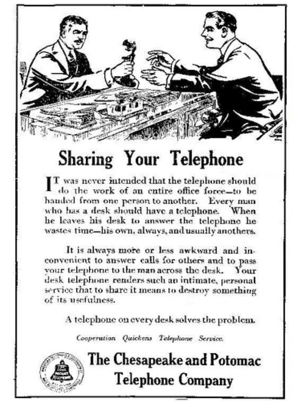 Sharing Your Telephone