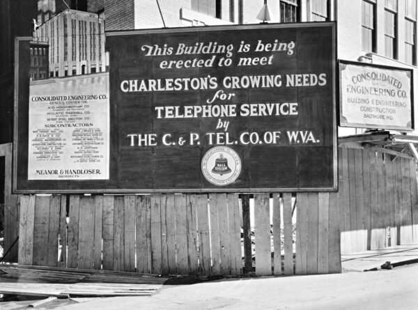 Building for expanding telephone demand, 1928