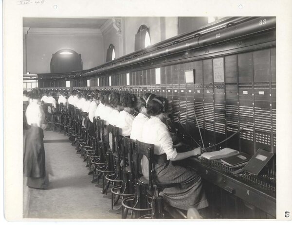 Pac Tel 1912: Central Office Scenes