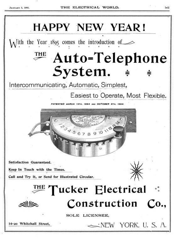 Tucker Telephone Ad